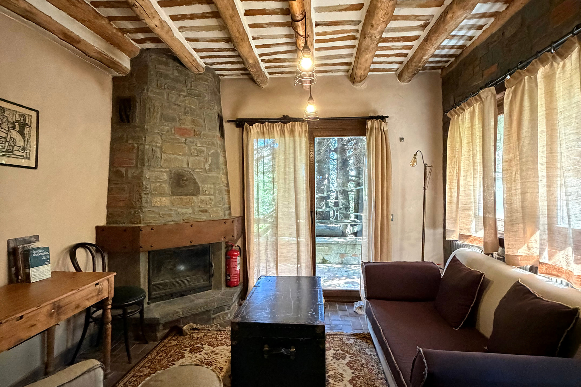 The shared living room